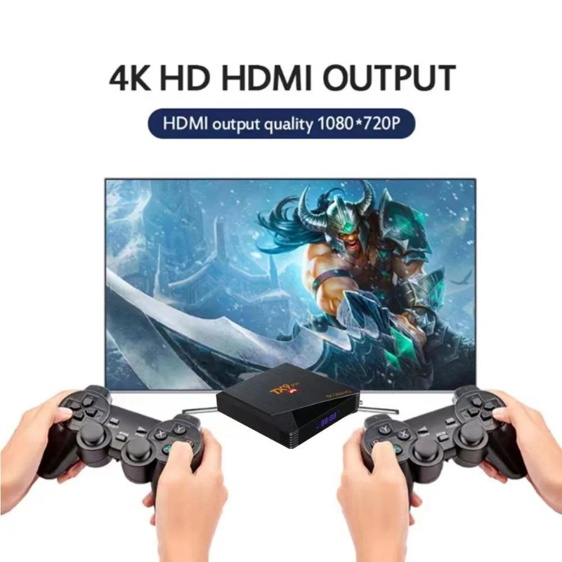 TX9 PRO 2-in-1 4K TV Box + Retro Gaming Console _ Plug & Play