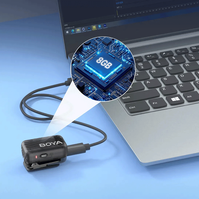 BOYA BOYAMIC 2 World's 1st AI Powered Mini Wireless Microphone - Image 3