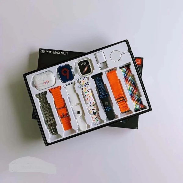 Smart watch with Earbuds Series 9 Smartwatch 11 in 1 Set With Adapter Wirel