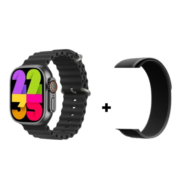 Ultra 2 SmartWatch Amoled 2.1 inch With ChatGPT Bluetooth Calling (Dual Style Straps) - Image 4