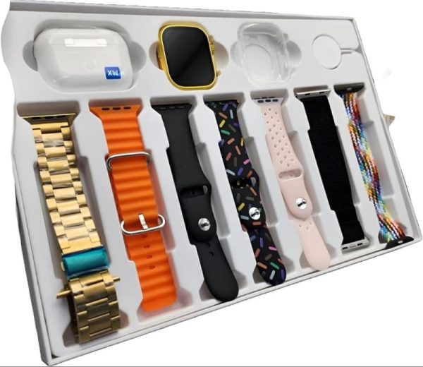 Ultra Max Suit Smartwatch with Earphones, 10-in-1 Set, Multi-Sport, Waterproof, Compatible with Android - Image 2
