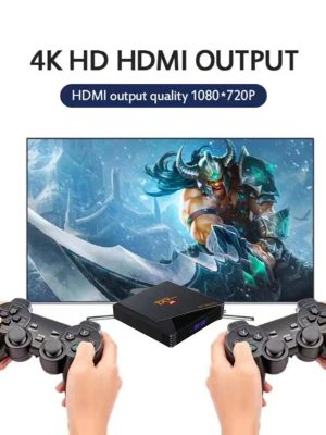 TX9 PRO 2-in-1 4K TV Box + Retro Gaming Console _ Plug & Play