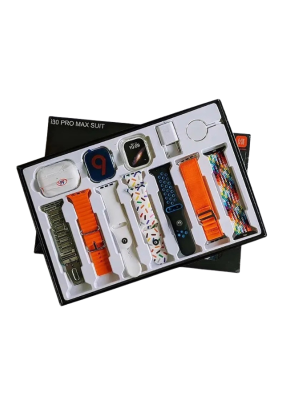 Smart watch with Earbuds Series 9 Smartwatch 11 in 1 Set With Adapter Wirel