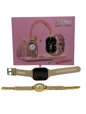 A58 Plus Ladies Smart Watch with Jewelry Gift Box